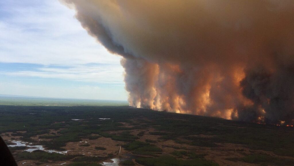 incendios forestales en Canadá