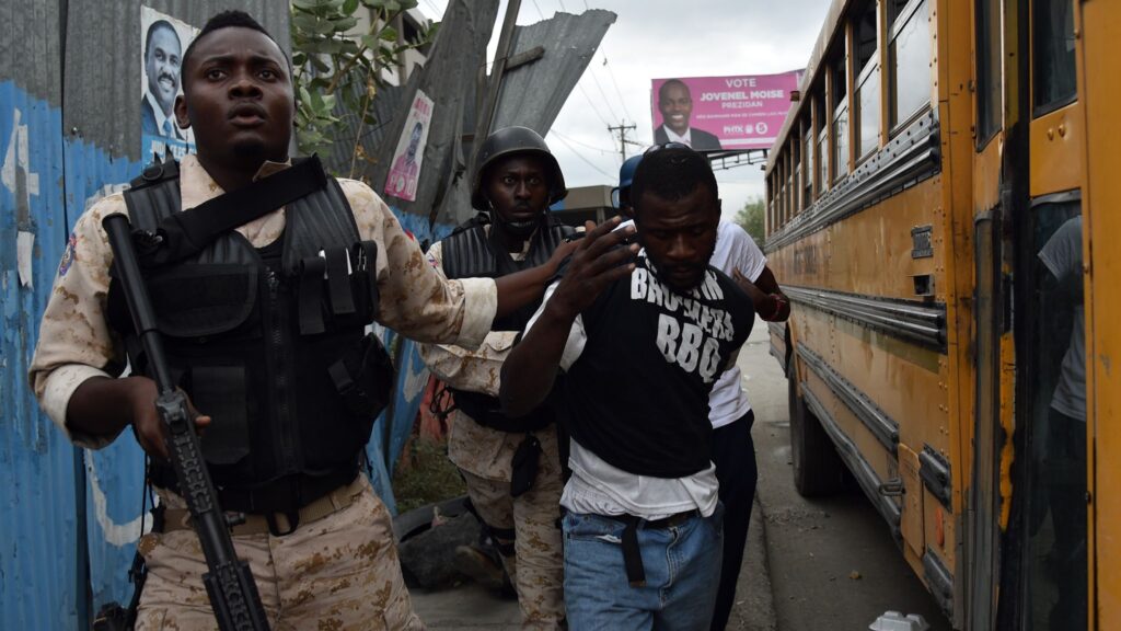 Arrestation Haiti - Police