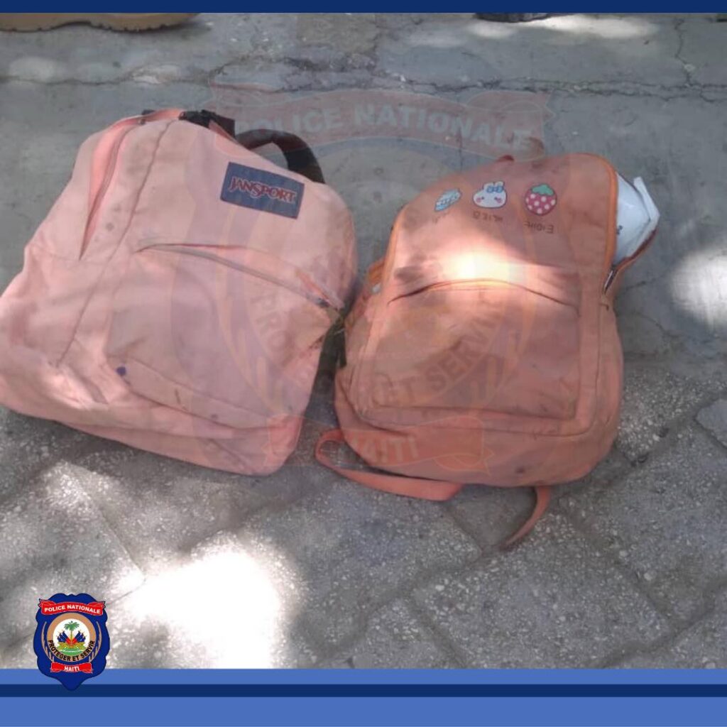 Sac transprtant la drogue