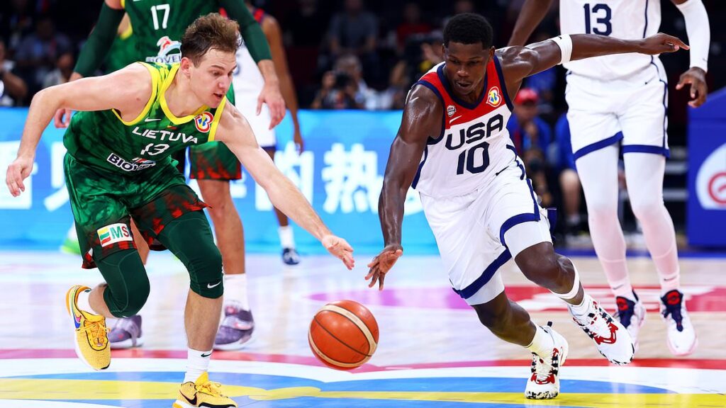 Basketball - usa vs lithuania